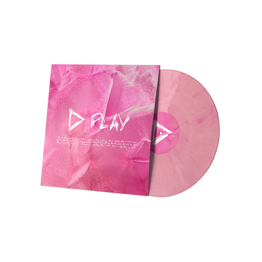 Vinyle rose marbré exclusif « PLAY »