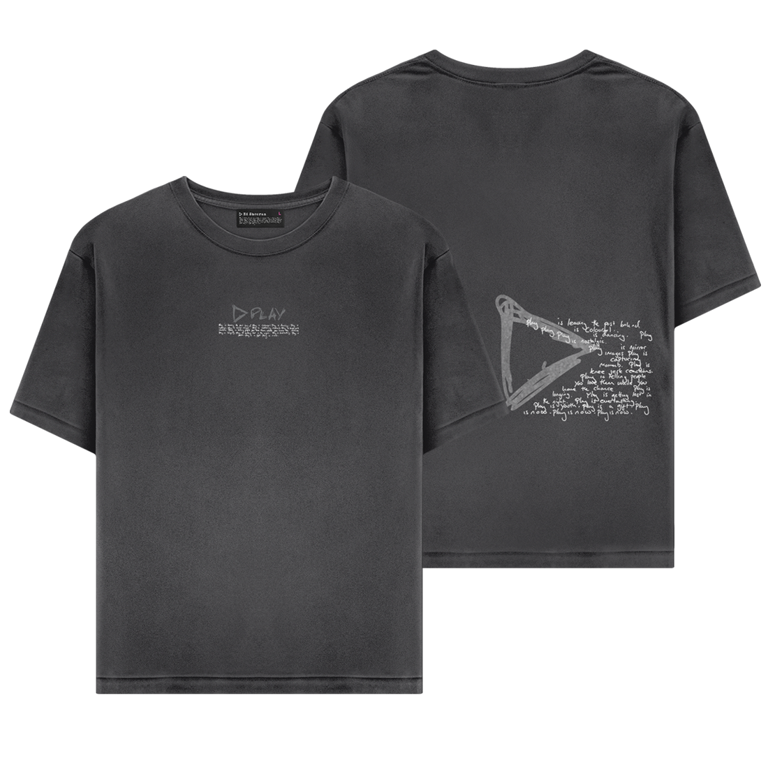 Play Bundle Album au choix + T-Shirt Anthracite