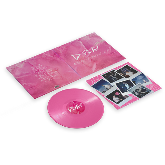 Vinyle rose « PLAY »