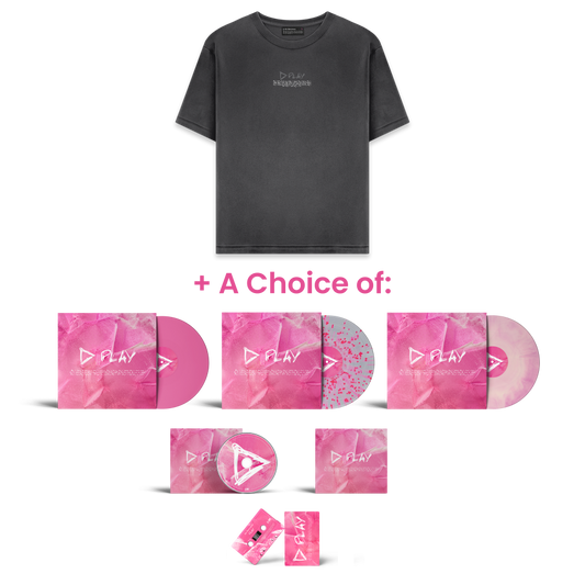 Play Bundle Album au choix + T-Shirt Anthracite