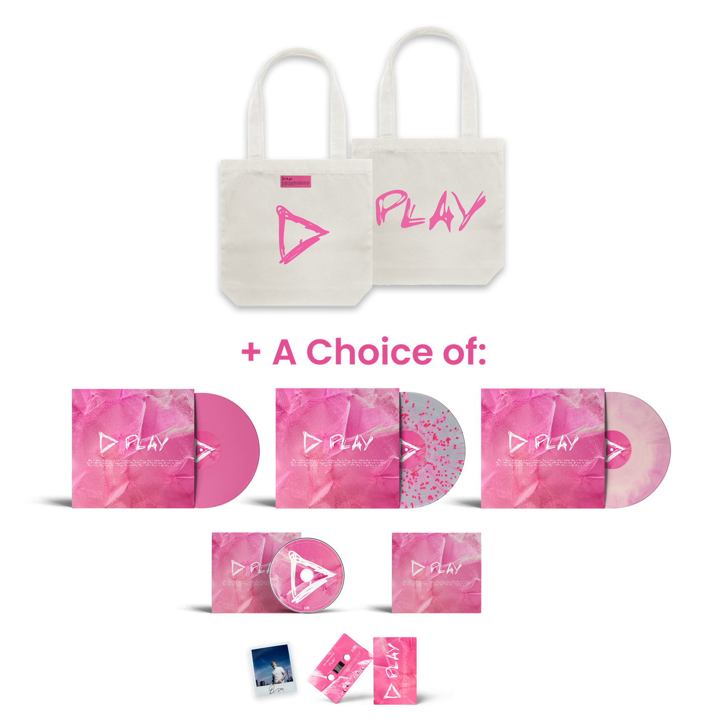 Play Album au choix + Totebag