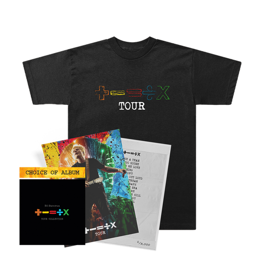 '+-=÷×' Tour T-Shirt + choix d'album