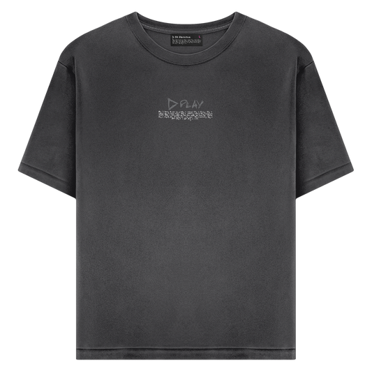 Tshirt anthracite « PLAY »
