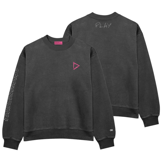 Pull anthracite « PLAY »