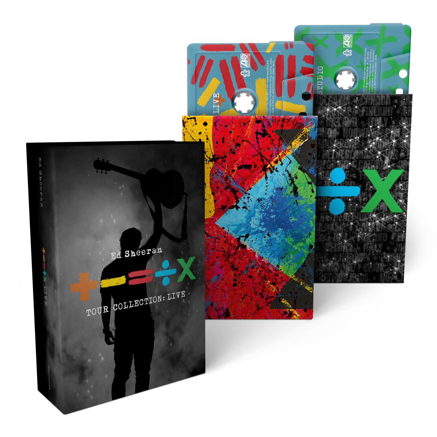 +-=÷× (TOUR COLLECTION: LIVE) cassettes exclusives à la boutique