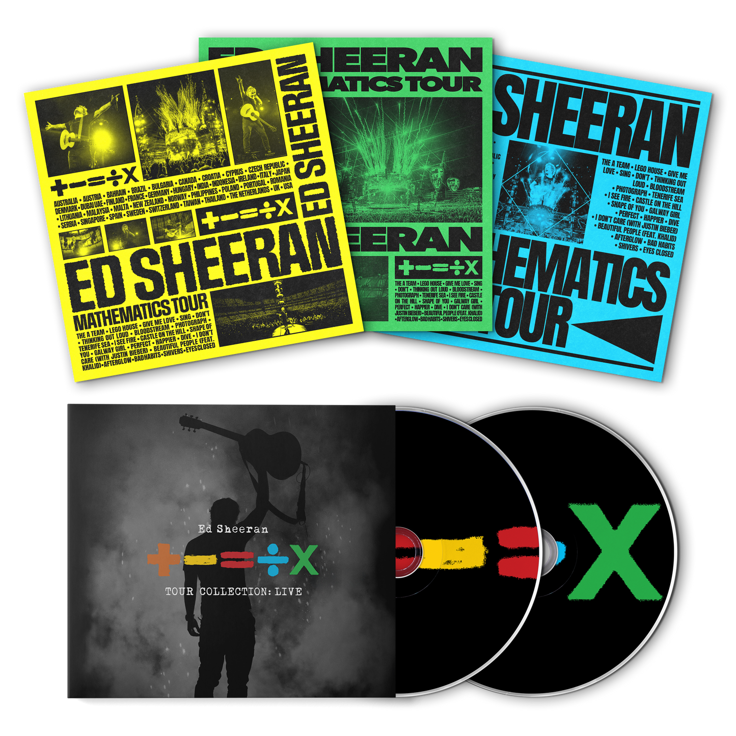 +-=÷× (TOUR COLLECTION: LIVE) CD exclusif à la boutique