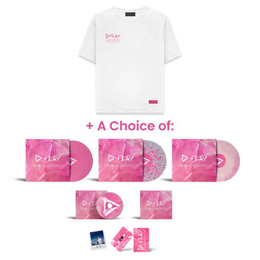 Play Bundle Album + T-Shirt Blanc