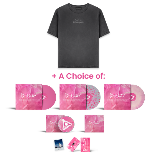 Play Bundle Album au choix + T-Shirt Anthracite